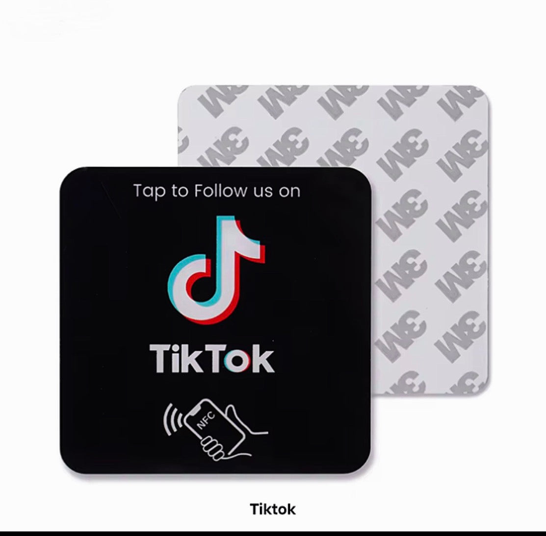 NFC Business sticker (TikTok tap to view page)