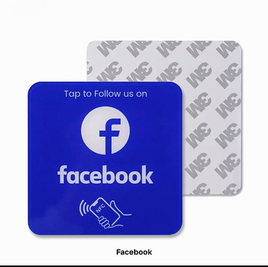 NFC Business sticker (Facebook tap to view page)